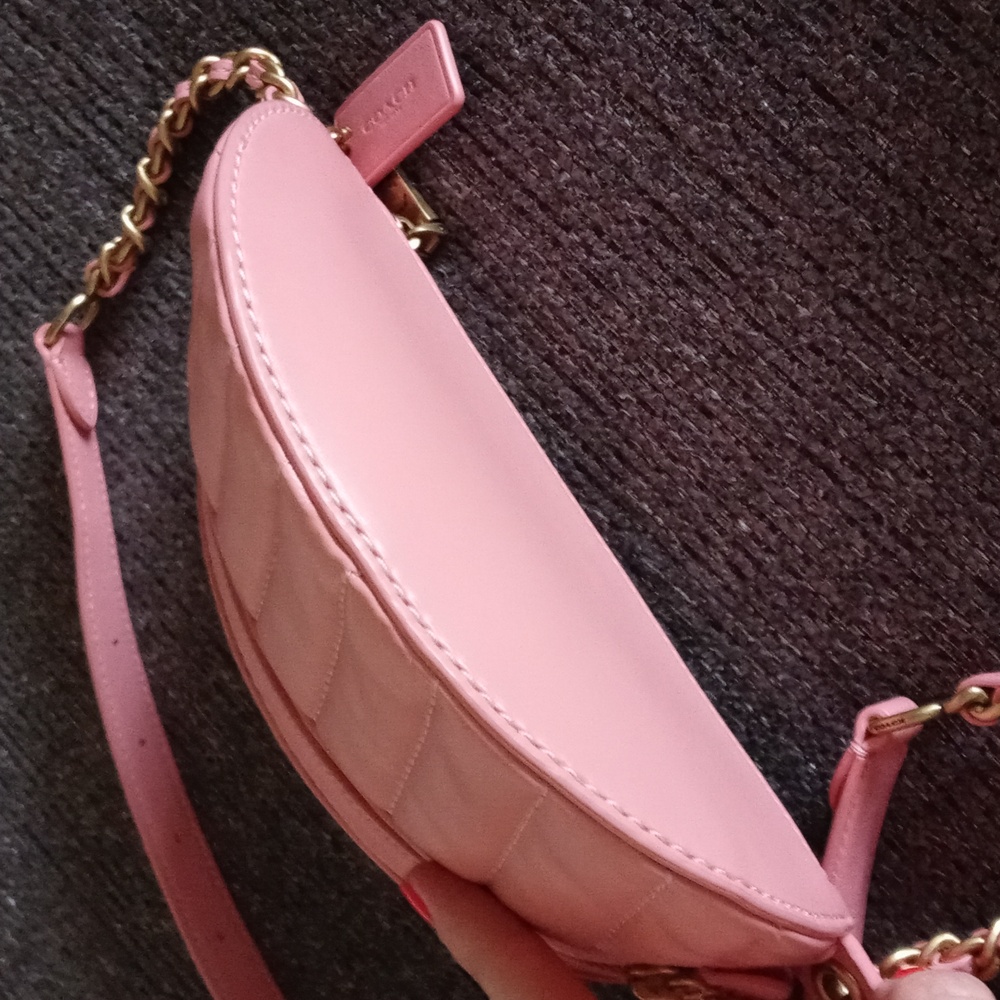 ๐๏ธ ๐HTF Coach๐ - Quilted Chain Belt Bag - Picture 4 of 15